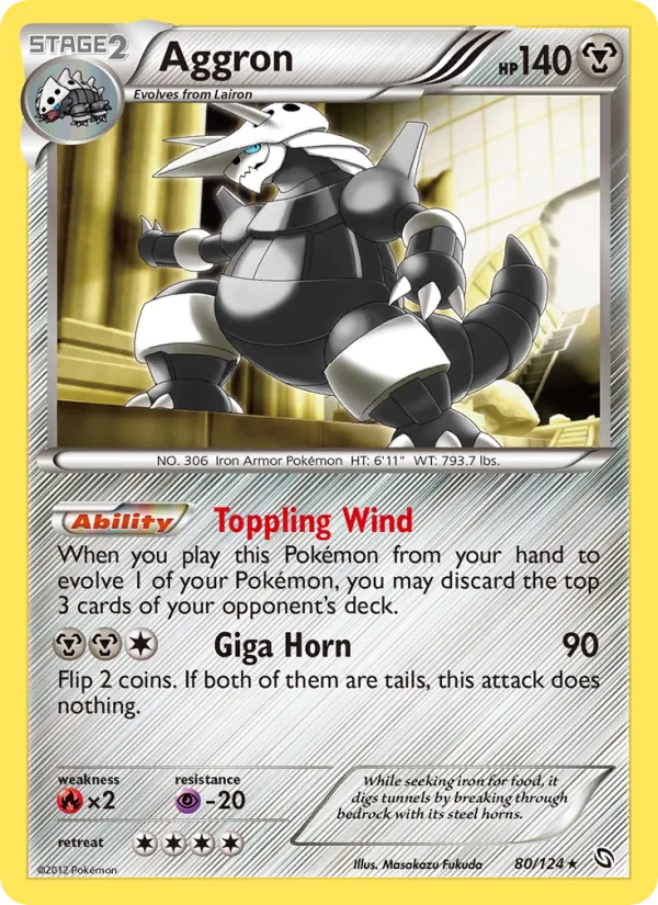 Aggron #80/124