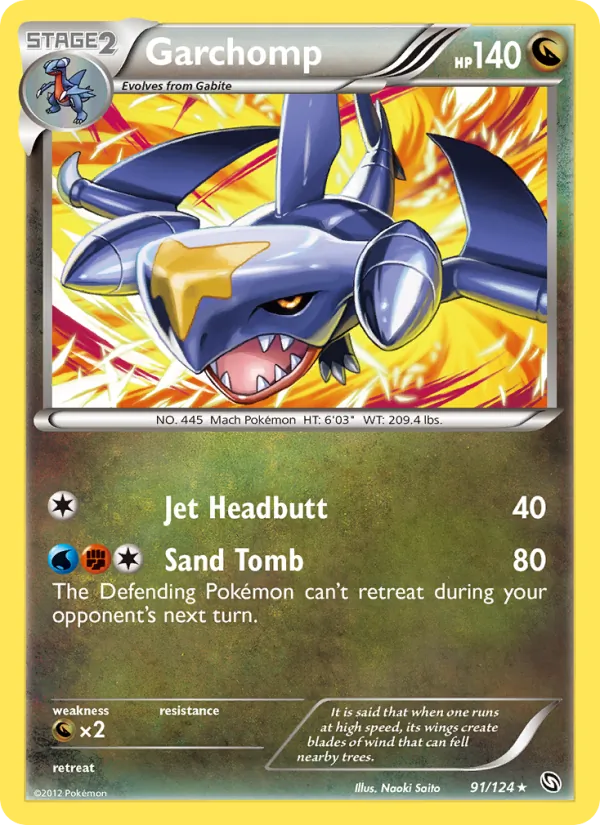 Garchomp #91/124