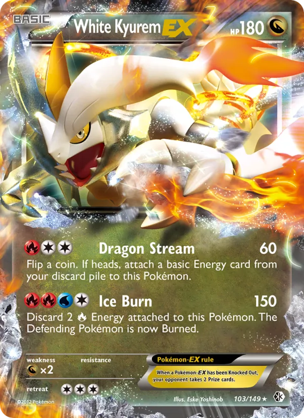 White Kyurem-EX #103/149