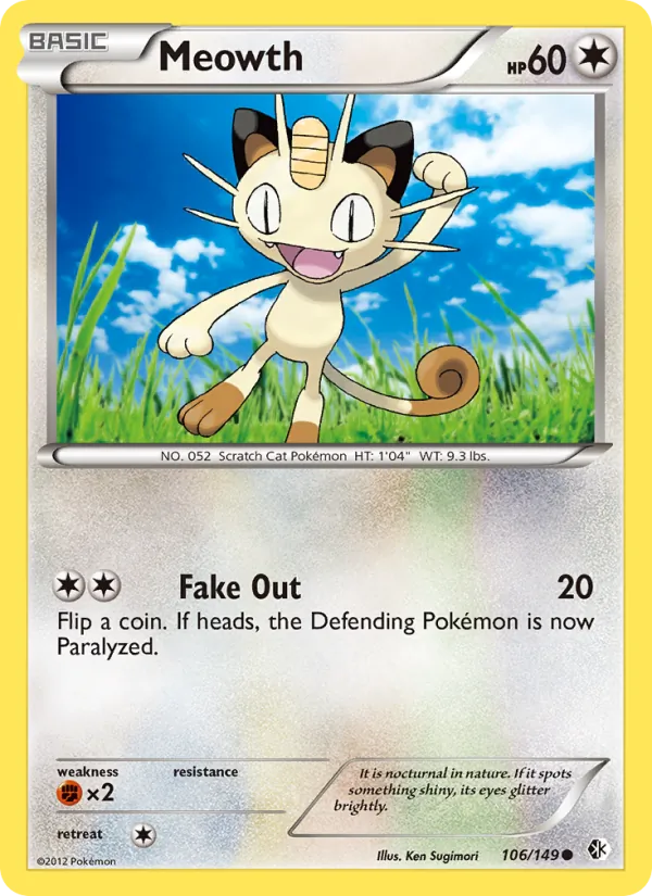 Meowth #106/149