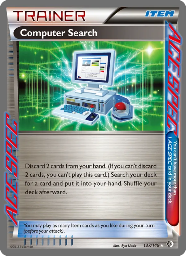 Computer Search, Boundaries Crossed #137/149