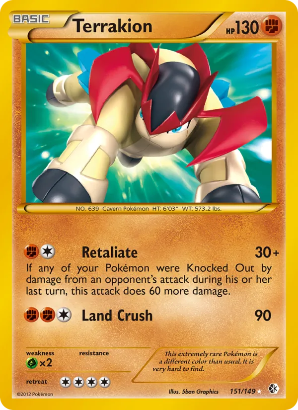 Terrakion #151/149