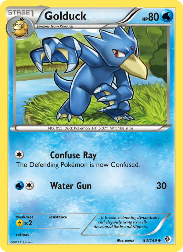 Golduck #34/149