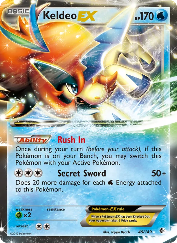 Keldeo-EX #49/149