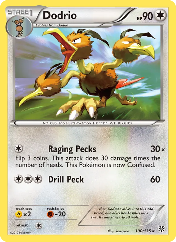 Dodrio #100/135