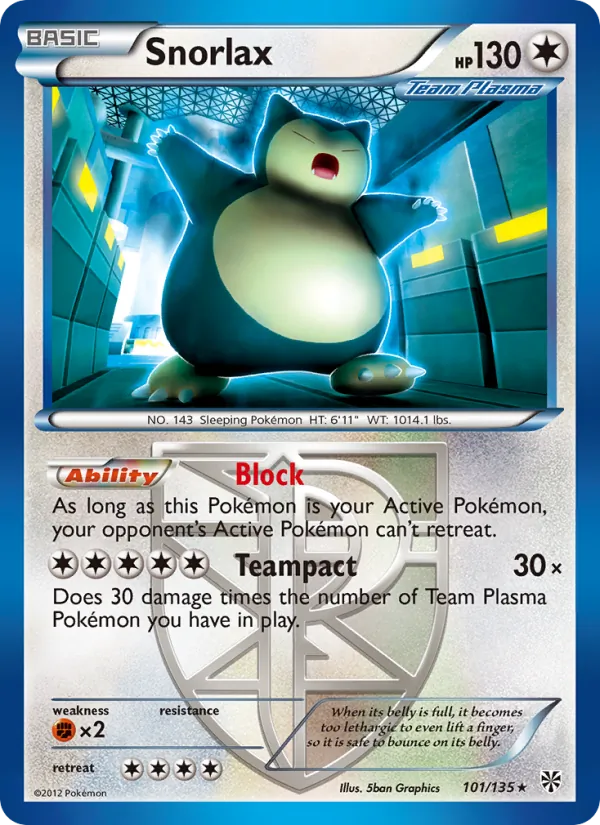 Snorlax #101/135