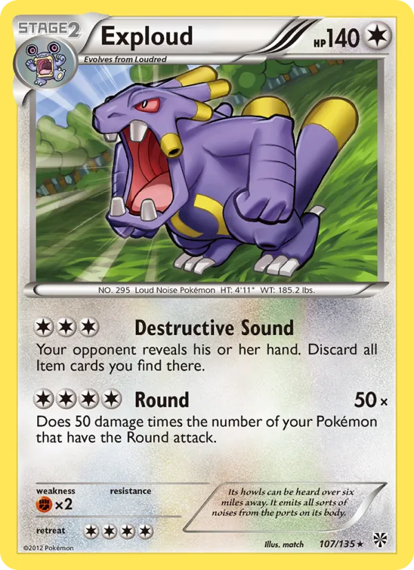 Exploud #107/135