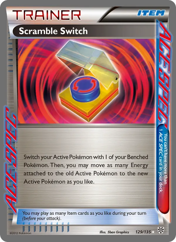 Scramble Switch, Plasma Storm #129/135
