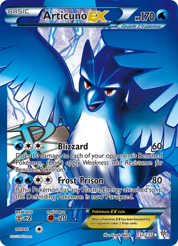 Articuno-EX #132/135