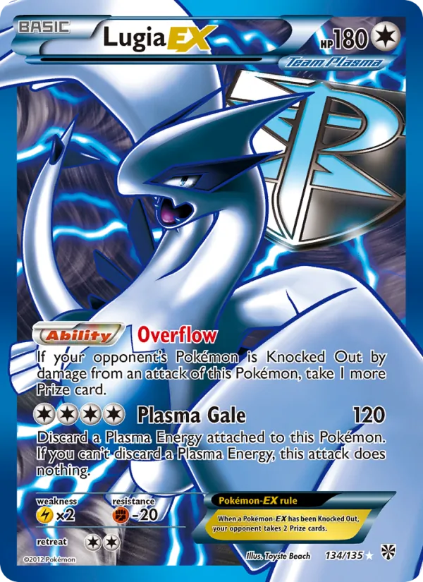 Lugia-EX #134/135