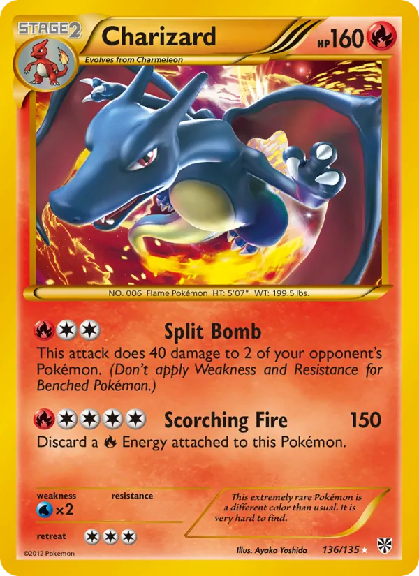 Charizard #136/135