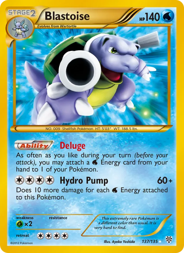 Blastoise #137/135