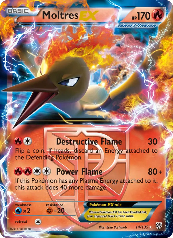 Moltres-EX #14/135