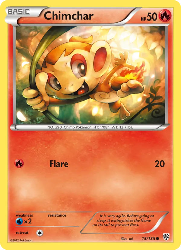 Chimchar #15/135