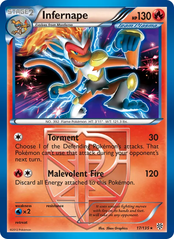 Infernape #17/135