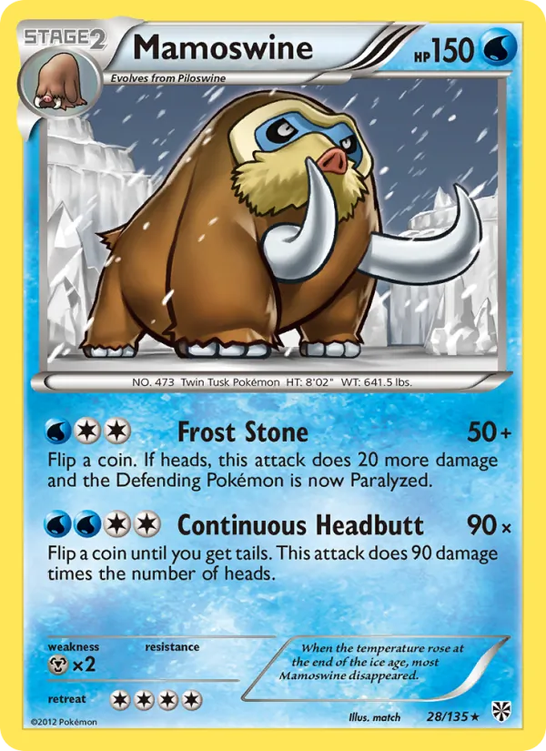 Mamoswine #28/135