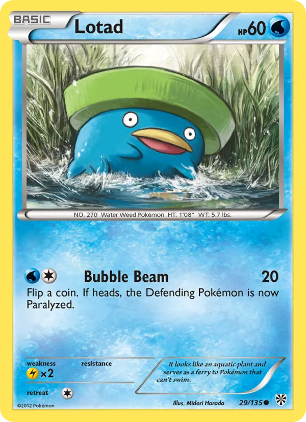 Lotad #29/135