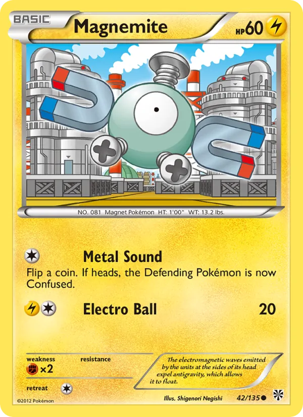 Magnemite #42/135