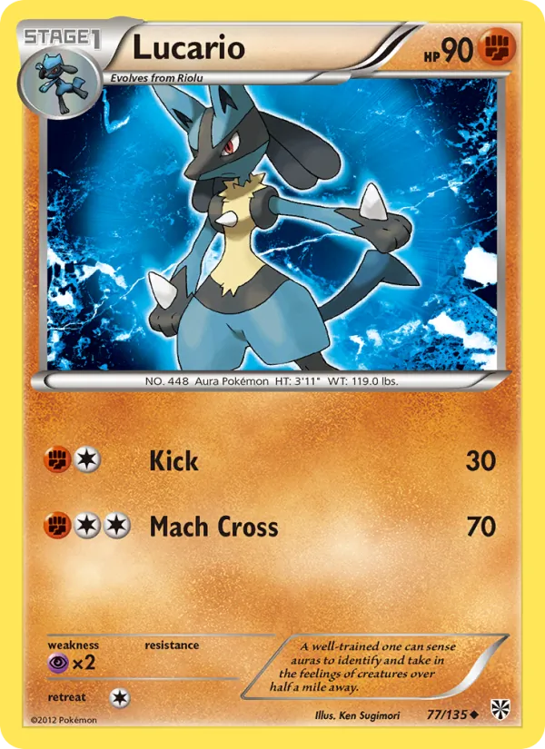 Lucario #77/135
