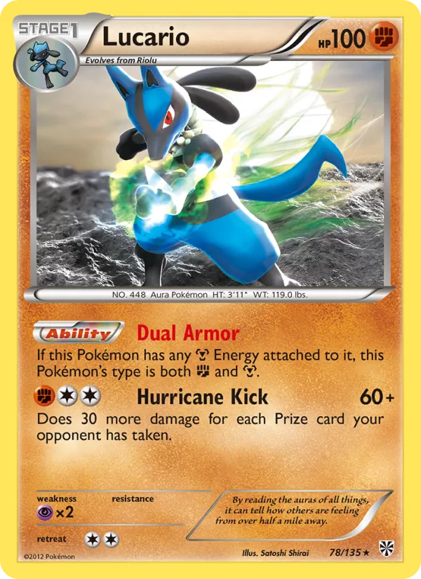 Lucario #78/135