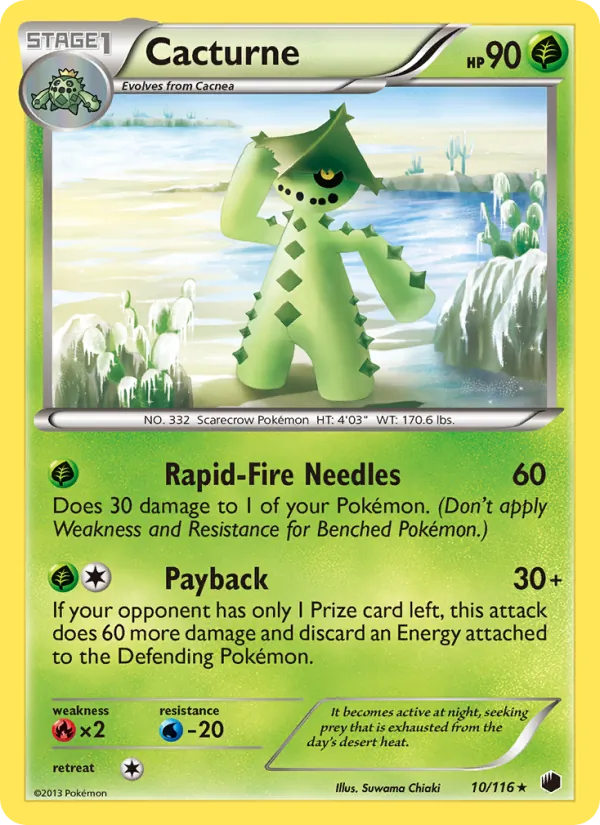 Cacturne #10/116