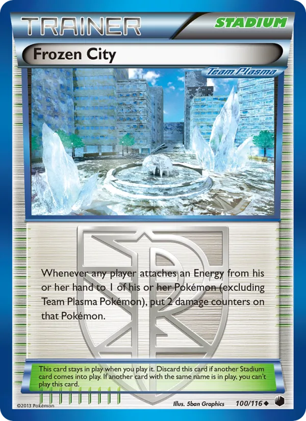 Frozen City, Plasma Freeze #100/116