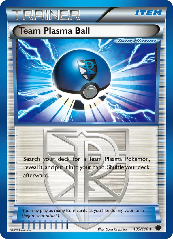 Team Plasma Ball, Plasma Freeze #105/116