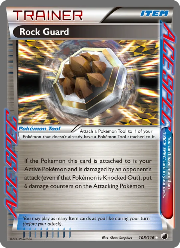 Rock Guard, Plasma Freeze #108/116