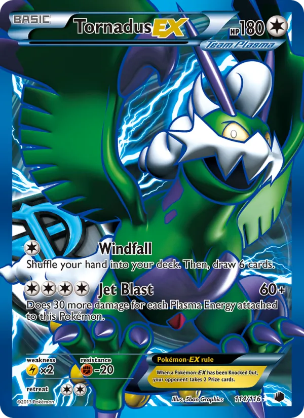 Tornadus-EX #114/116