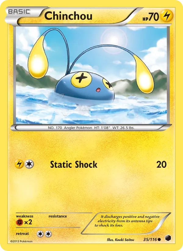 Chinchou #35/116