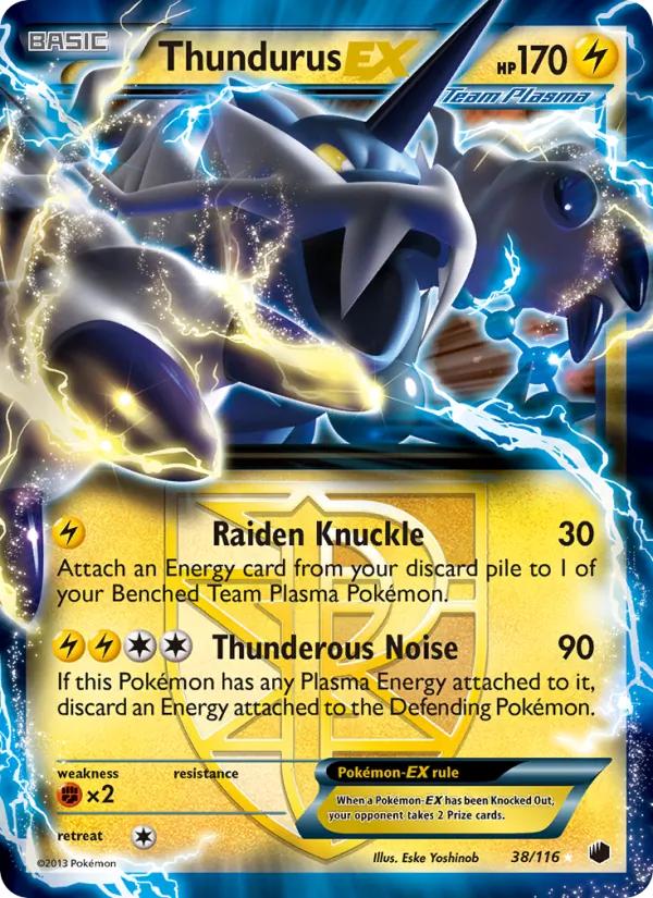 Thundurus-EX #38/116