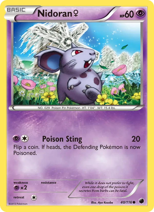 Nidoran♀ #40/116