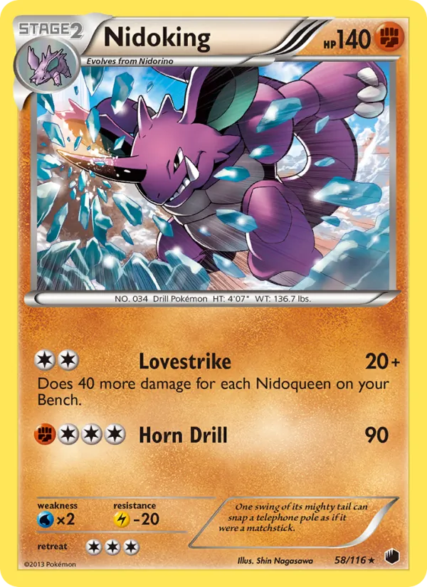 Nidoking #58/116
