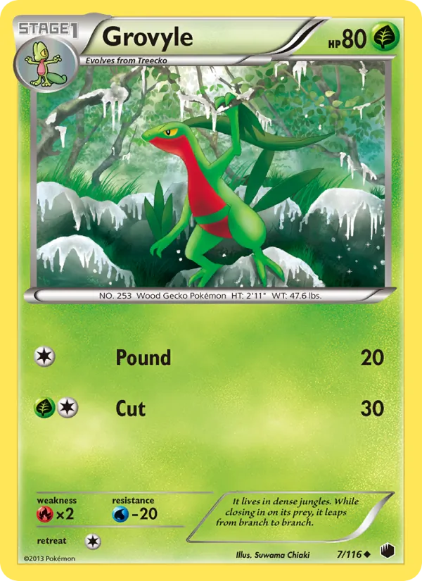 Grovyle #7/116