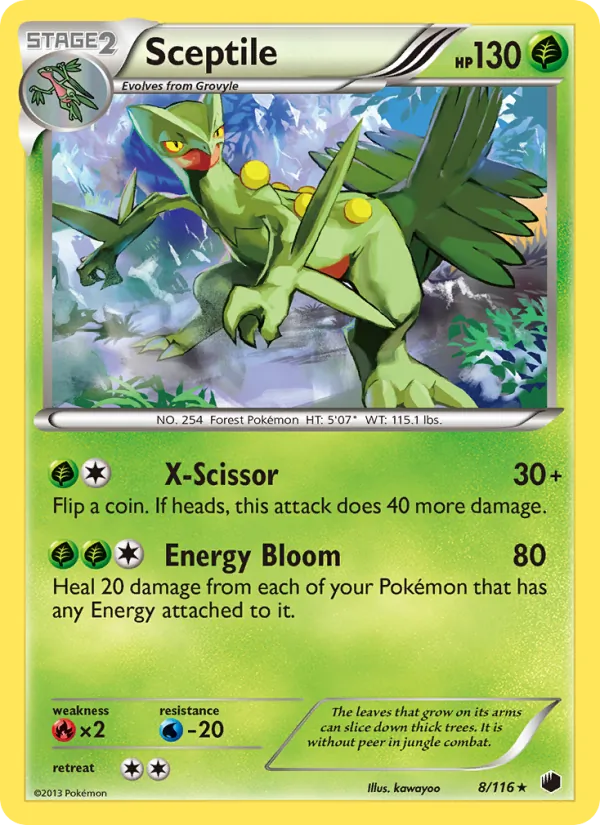 Sceptile #8/116