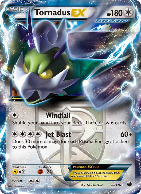 Tornadus-EX #98/116