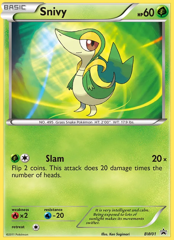 Snivy #BW01/101