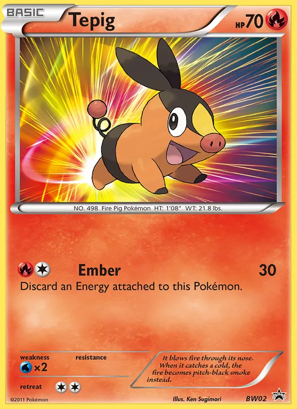 Tepig #BW02/101