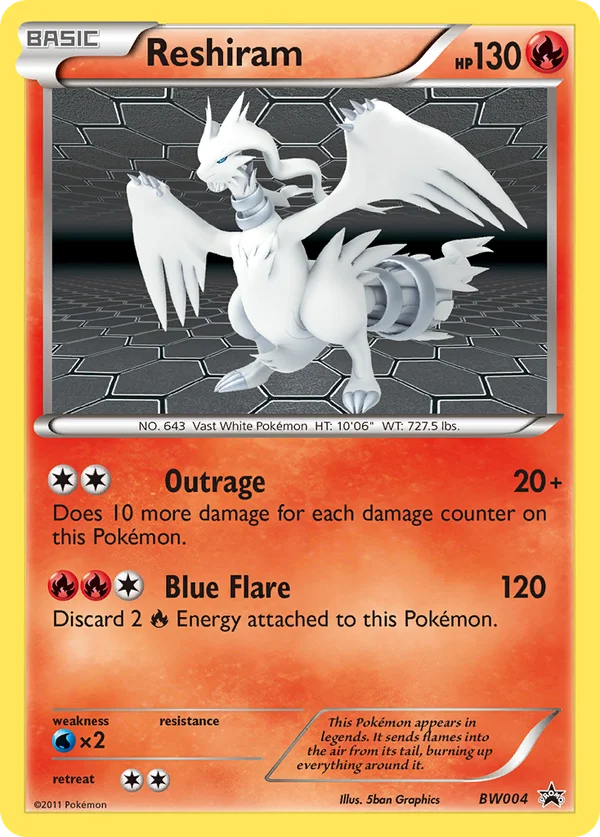 Reshiram #BW04/101