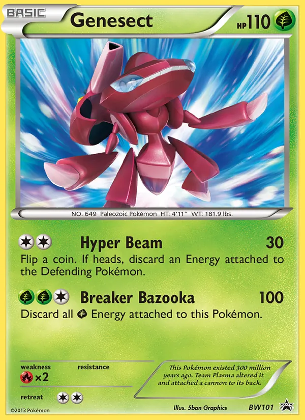 Genesect #BW101/101