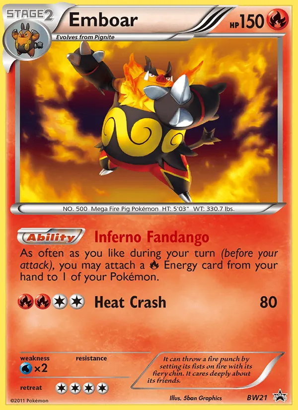 Emboar #BW21/101