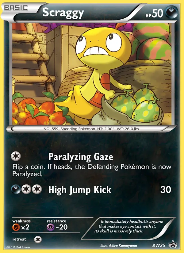 Scraggy #BW25/101