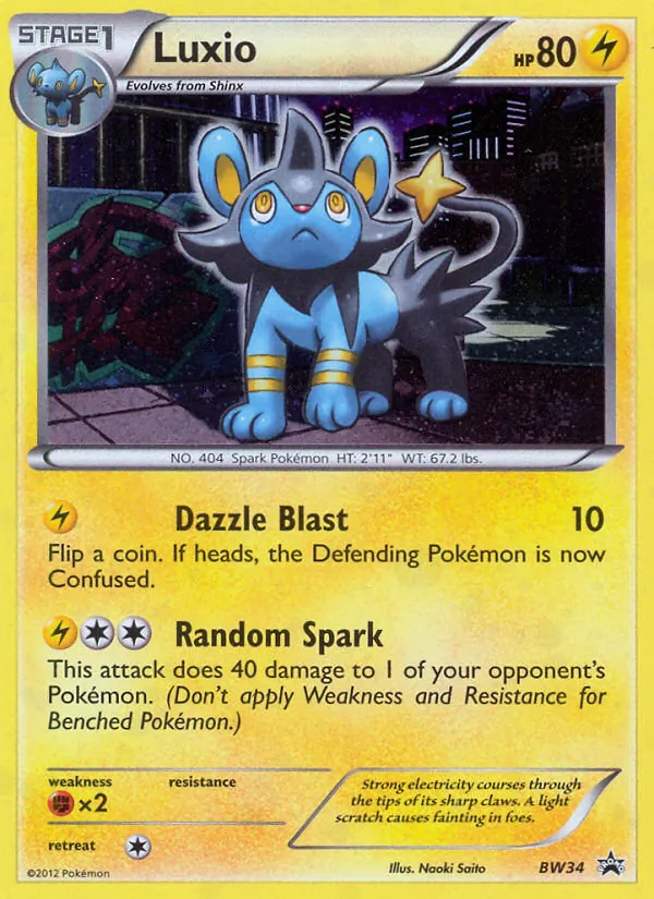 Luxio #BW34/101