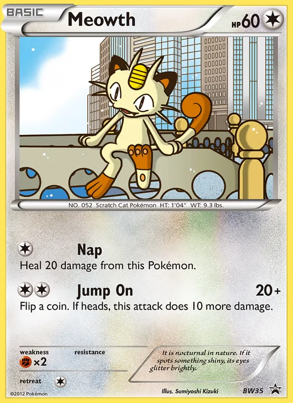 Meowth #BW35/101