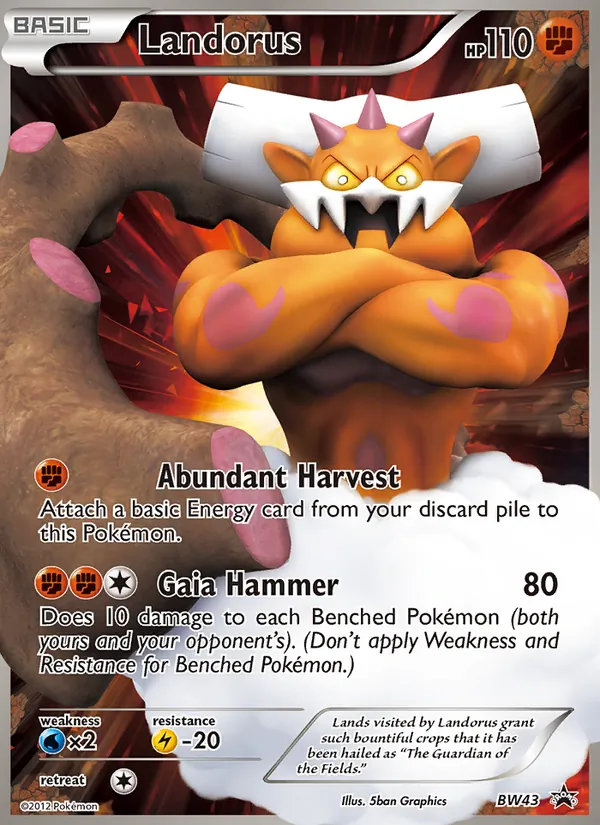 Landorus #BW43/101