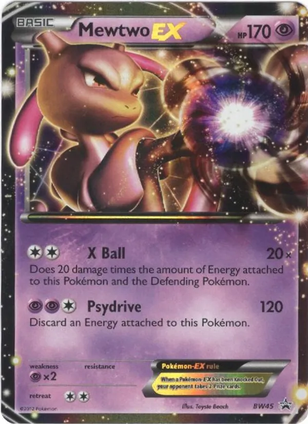 Mewtwo-EX #BW45/101