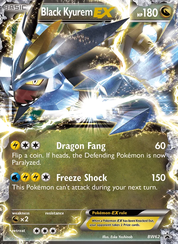 Black Kyurem-EX #BW62/101