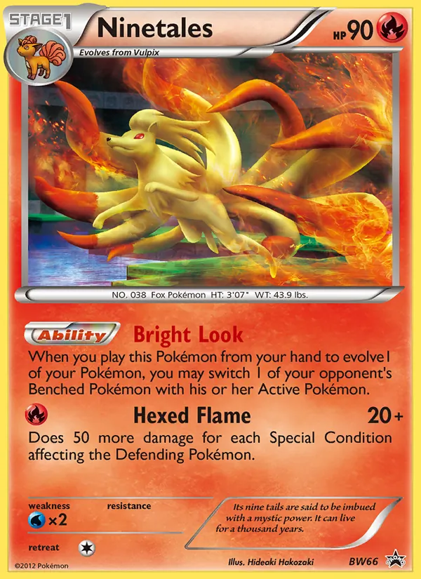 Ninetales #BW66/101
