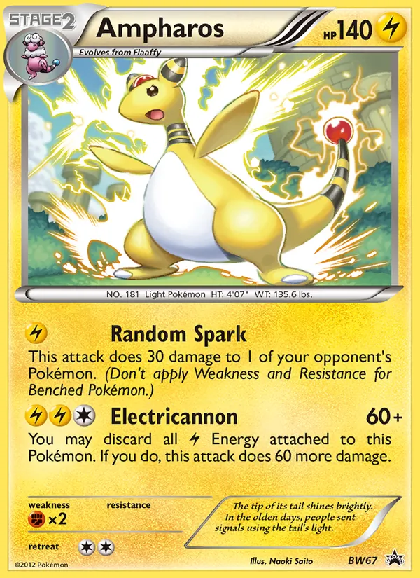 Ampharos #BW67/101