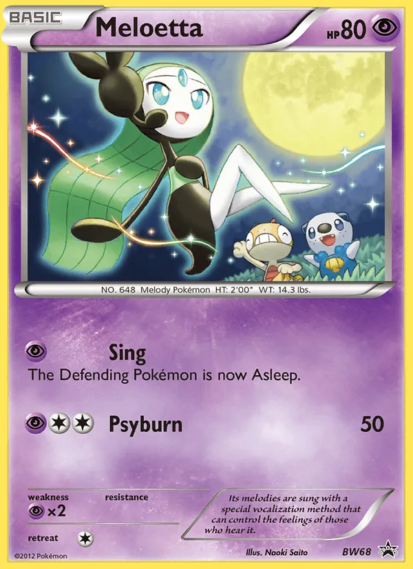 Meloetta #BW68/101